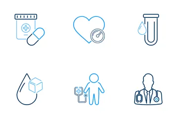 Health Checkup Icon Pack