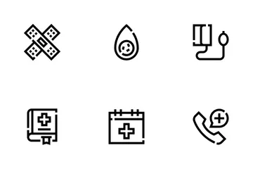 Health Checkup Icon Pack