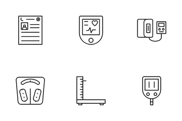 Health Checkup Icon Pack