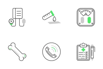 Health Checkup Icon Pack