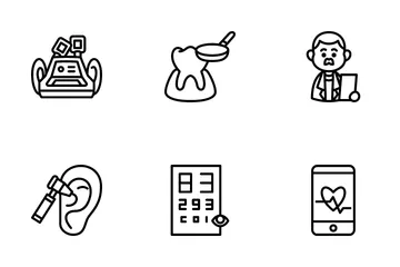 Health Checkup Icon Pack