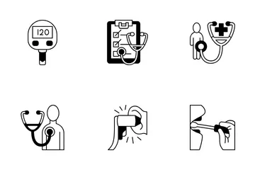 Health Checkup Icon Pack