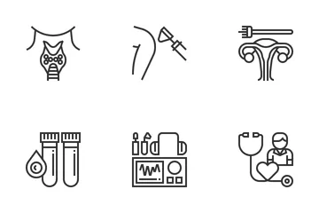 Health Checkup Icon Pack