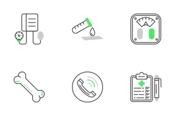 Health Checkup Icon Pack