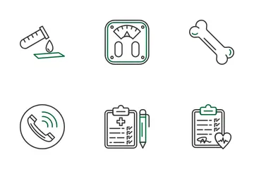 Health Checkup Icon Pack