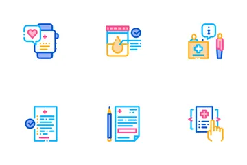Health Checkup Medical Icon Pack