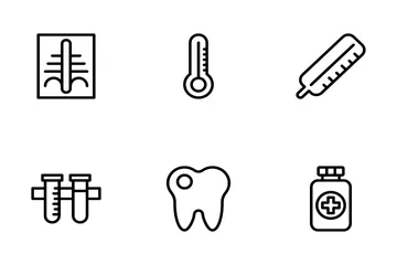 Health Conditions And Diseases Icon Pack