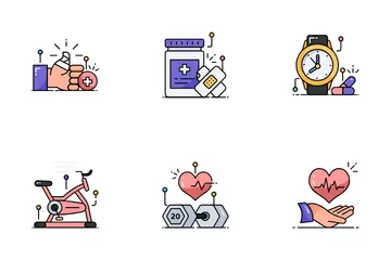 Health & Fitness Icon Pack