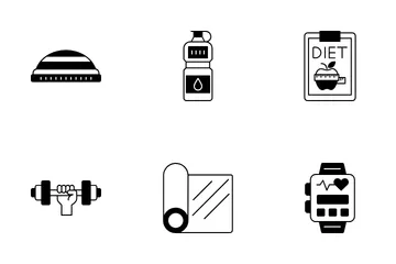 Health & Fitness Icon Pack