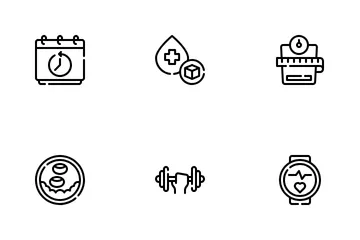 Health Goals Icon Pack