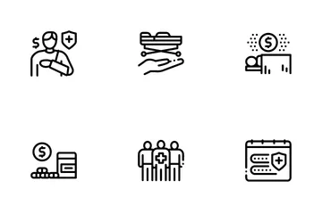 Health Insurance Care Icon Pack