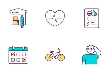 Health Program Icon Pack