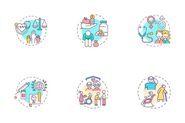 Health Program Icon Pack