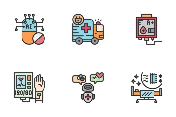 HEALTH TECH Icon Pack