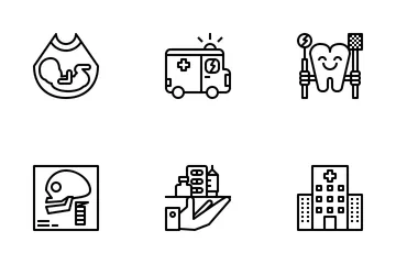 Healthcare And Hospital Icon Pack