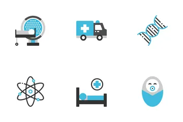 Healthcare And Medical Flat Icon Pack