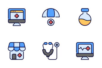 Healthcare And Medical Vol 1 Icon Pack