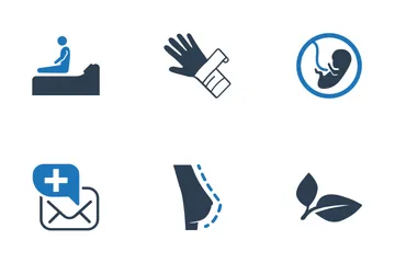 Healthcare - Blue Series (Set 1) Icon Pack