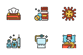 Healthcare & Hygiene Icon Pack