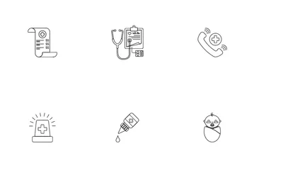 Healthcare & Medical Icon Pack