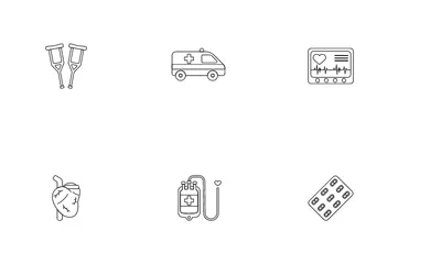 Healthcare & Medical Icon Pack