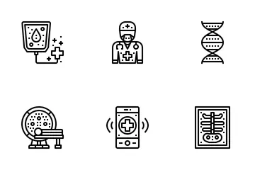 Healthcare & Medical Outline Icon Pack