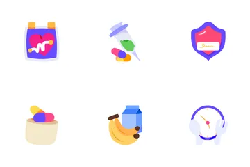 Healthy Activities Icon Pack