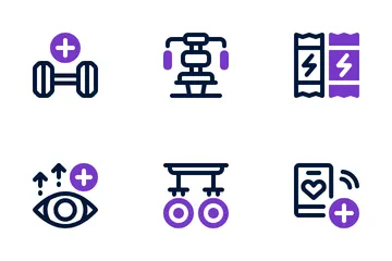 Healthy And Fitness Icon Pack