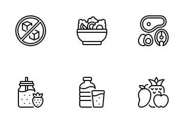 Healthy Diet Icon Pack