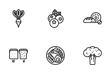 Healthy Diet Icon Pack