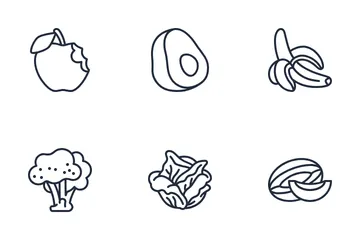 Healthy Diet Icon Pack