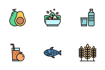 Healthy Food Icon Pack