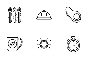 Healthy Food Icon Pack