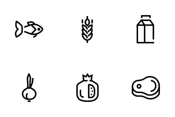 Healthy Food Icon Pack