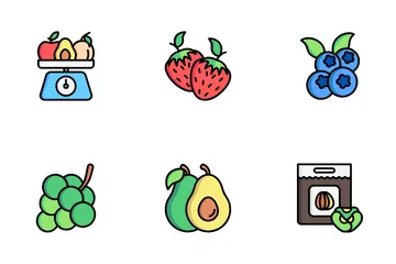 Healthy Food Icon Pack