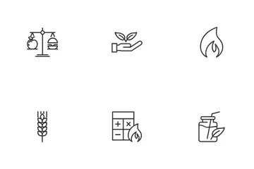 Healthy Food Icon Pack