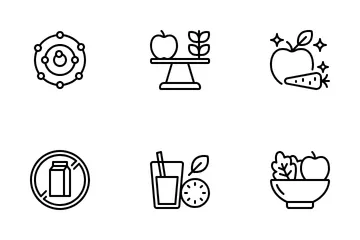 Healthy Food Icon Pack