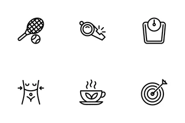 Healthy Life Style Icon Pack