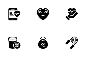 Healthy Life Style Icon Pack