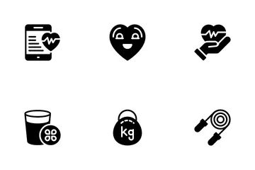 Healthy Life Style Icon Pack