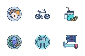 Healthy Lifestyle Icon Pack