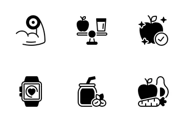 Healthy Lifestyle Icon Pack