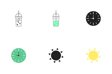 Healthy Lifestyle Icon Pack