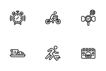 Healthy Lifestyle Icon Pack