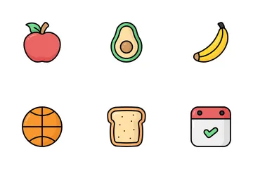 Healthy Lifestyle Icon Pack