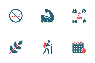 Healthy Lifestyle Icon Pack