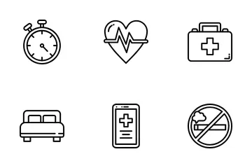 Healthy Lifestyle Icon Pack