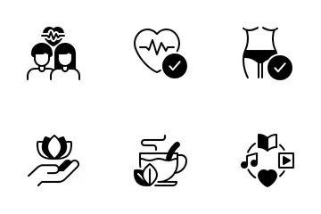 Healthy Lifestyle Icon Pack