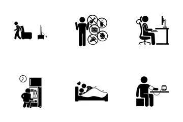 Healthy Man Icon Pack