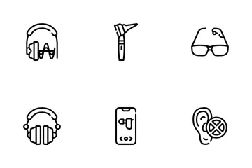Hearing Equipment Icon Pack